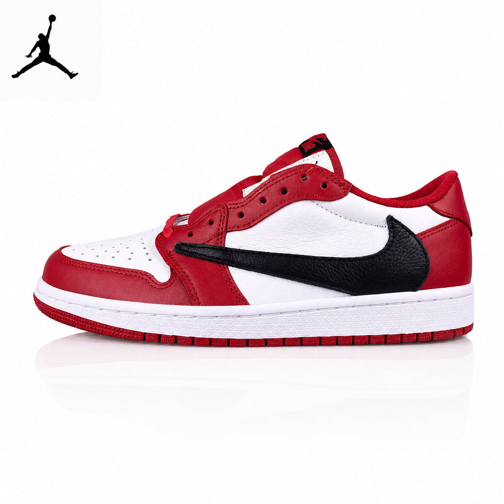 Air Jordan 1 Low Chicago White/Red Unisex Sneakers DM7866-101