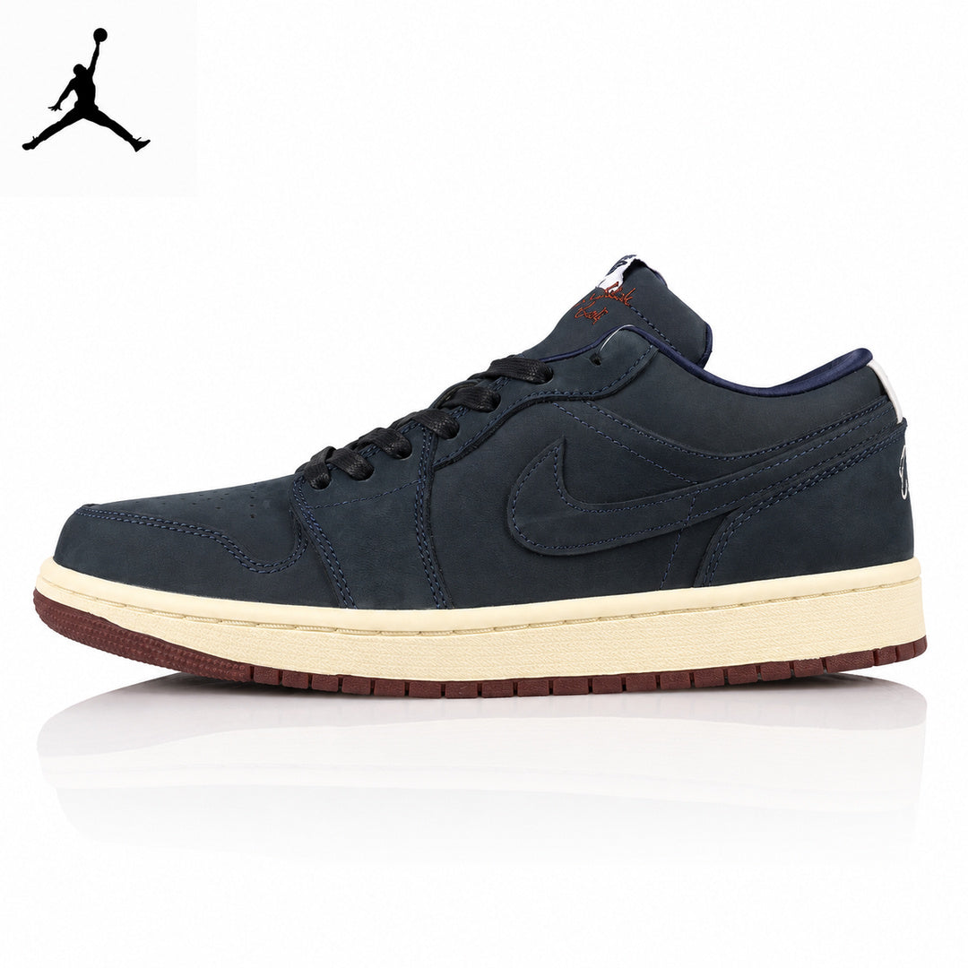 Air Jordan 1 Low Golf Black/Blue Unisex Sneakers DV1759-448