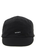 Satisfy Black Polyamide Baseball Cap