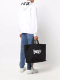 MSGM logo-print hooded jumper