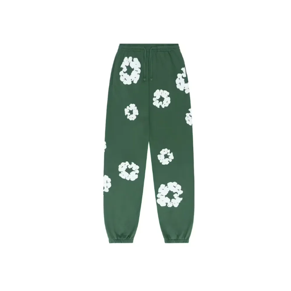 Denim Tears The Cotton Wreath Sweatpants Green