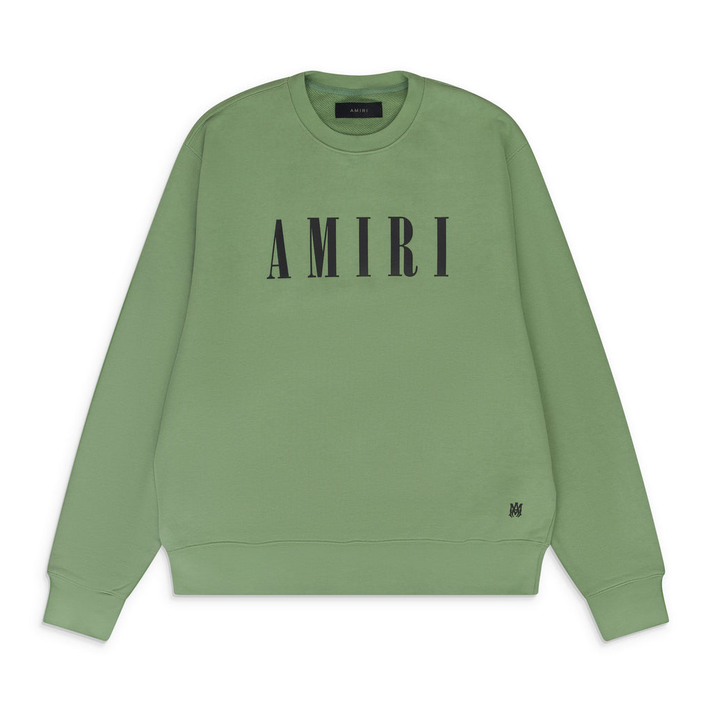 Mineral Green Amiri Core Logo Crew