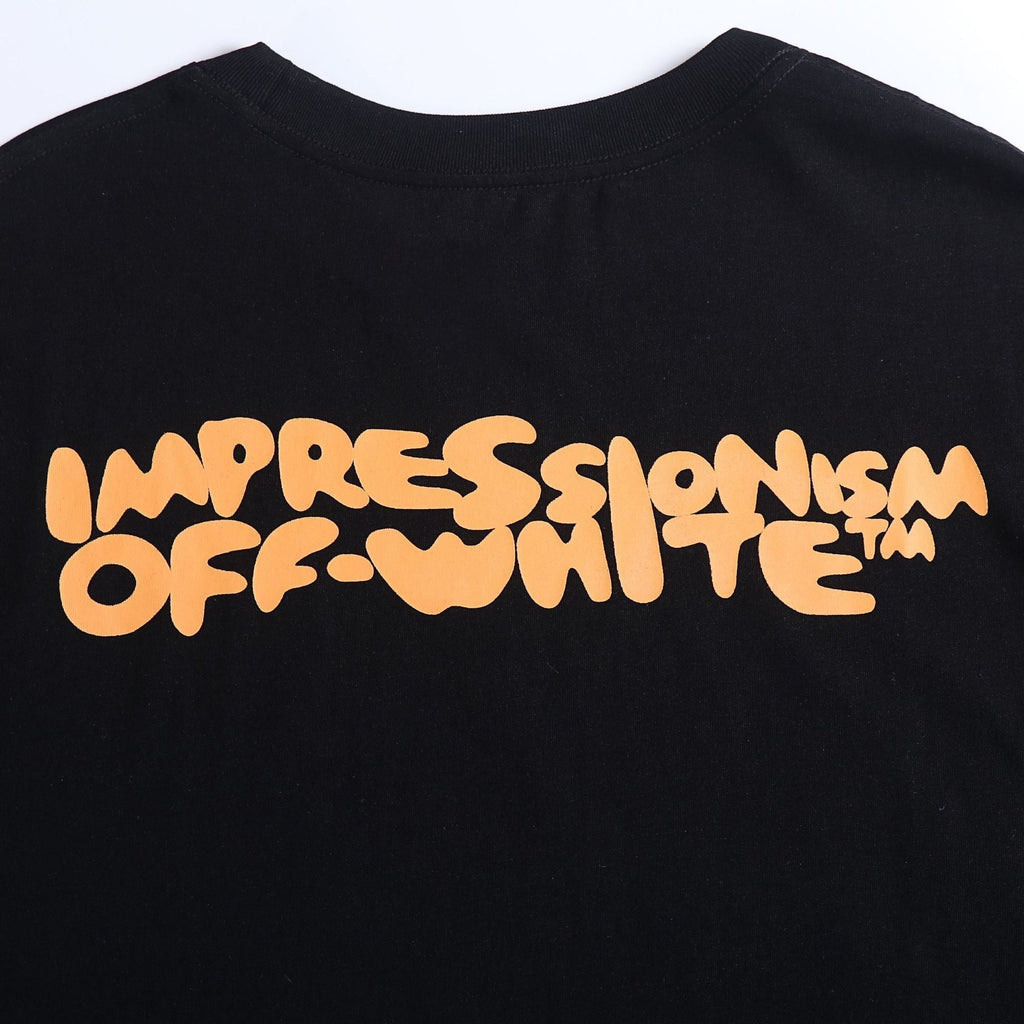 OFF-WHITE™ Gradient Cartoon Logo T-Shirt