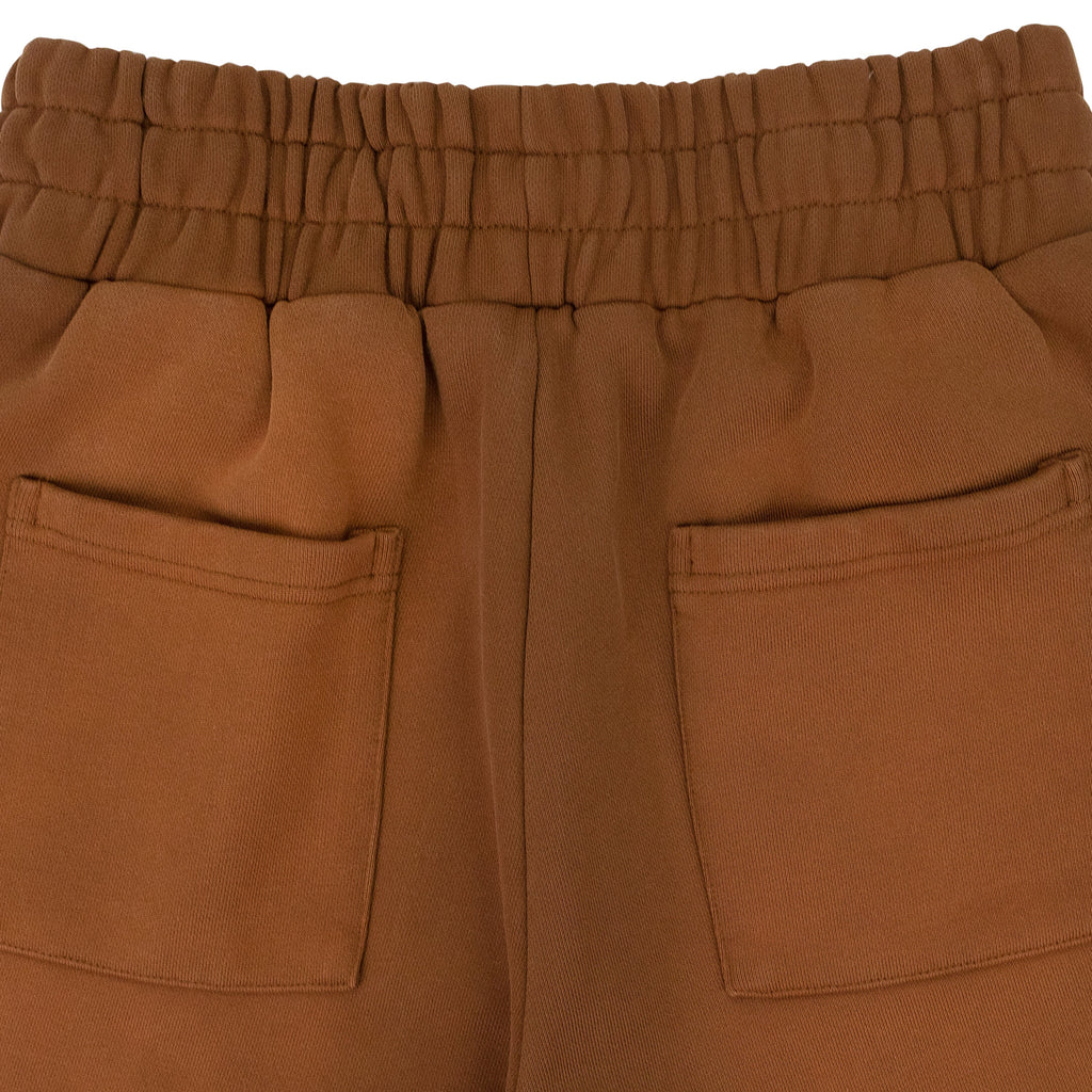 BROWN FLAME GLASS SWEATPANTS