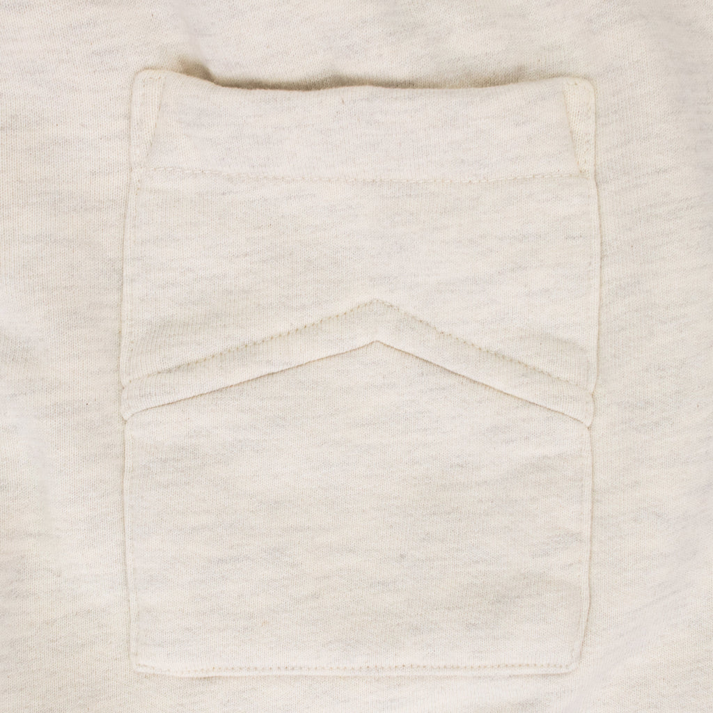 Cream Script Logo Sweatpant
