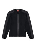 Diesel K-Matty ribbed zip-up cardigan