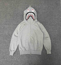 BAPE Shark Full-Zip Hoodie — Solid