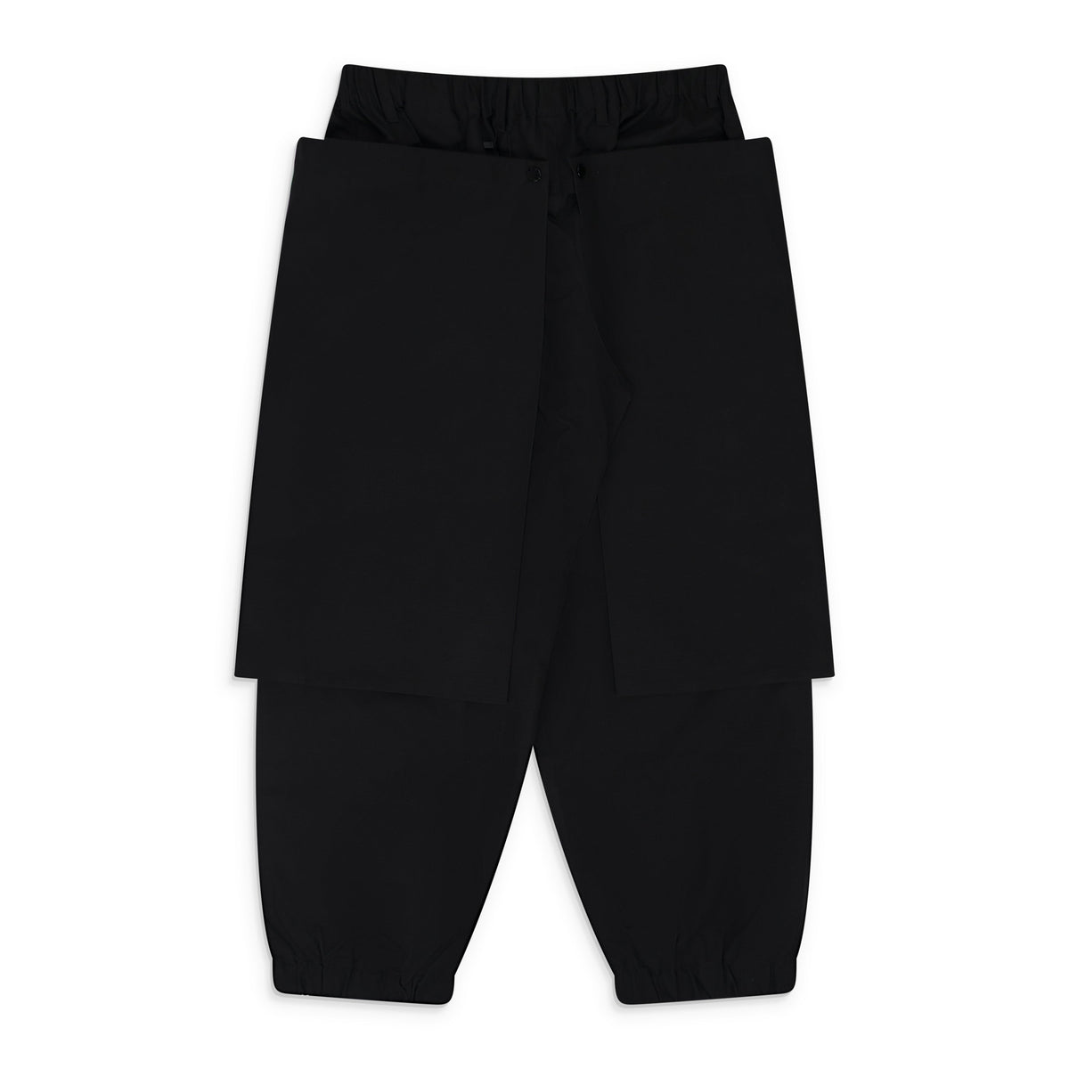 Black Airbag Trousers