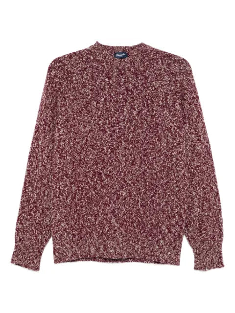 Drumohr marl-knit raglan-sleeve sweater