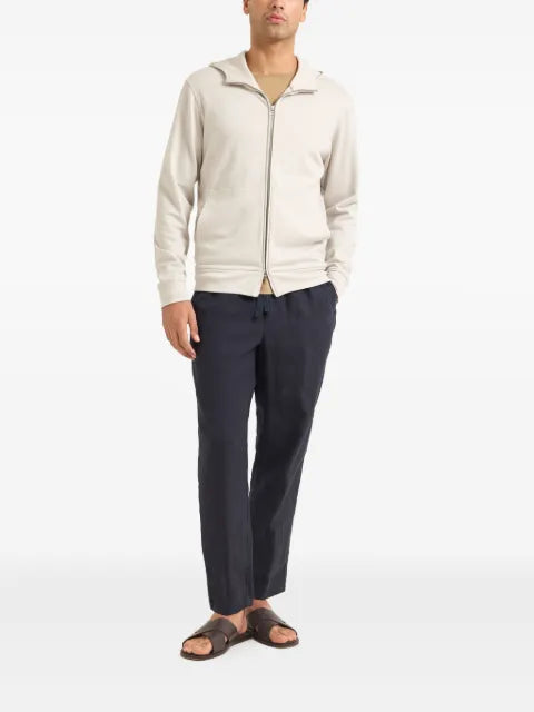 Orlebar Brown Haroun zip-front hoodie