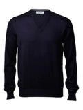 Gran Sasso sweater with V-neck
