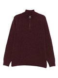Barbour high-neck half-zip sweater