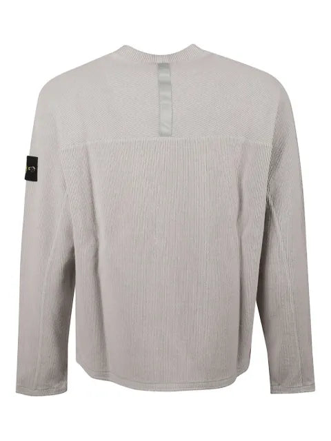 Stone Island logo-patch sweater