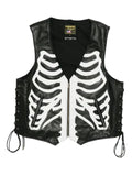 Mastermind Japan x VANSON Bones sleeveless jacket