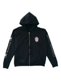Chrome Hearts Deadly Doll zip-up hoodie