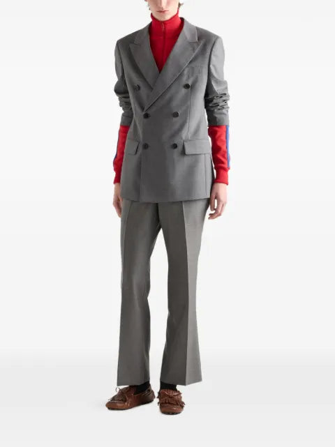 Prada double-breasted wool jacket