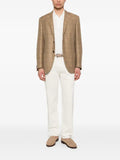 Corneliani checked button jacket