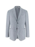 Boggi Milano B jersey micro textured jacket in a linen and cotton blend