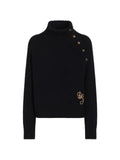 Dolce & Gabbana smooth-knit turtleneck with logo