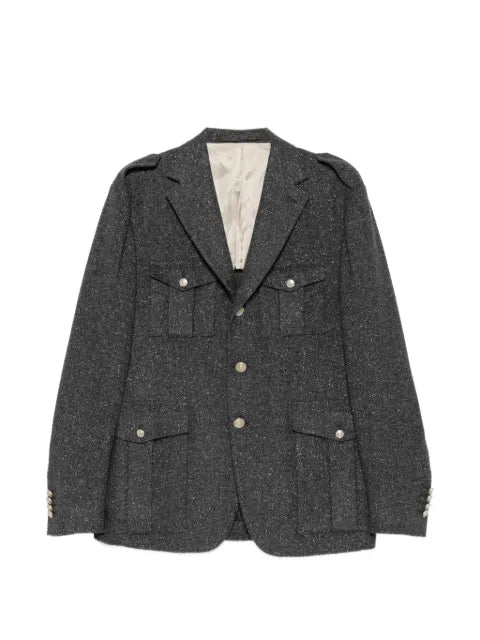 Eleventy epaulette-detail jacket