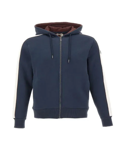 Colmar Heritage contrast-stripe zip-up hoodie