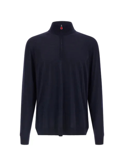 Kiton half-zip sweater