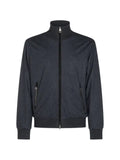 Montecore ribbed-trim zip-up cardigan