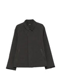 Hiking Patrol asymmetric-fastening raglan-sleeve jacket