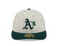 New Era 5950 Pinch Crown Oakland Athletics Injection Fitted Hat