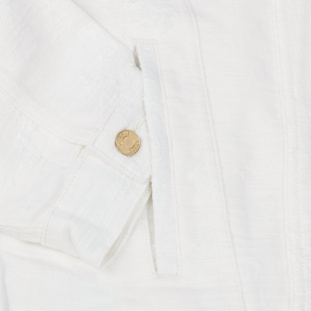 White Jacquard Jacket