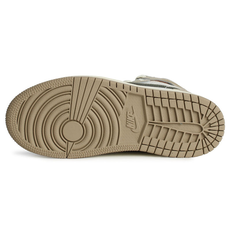 Little Kid's Jordan 1 Retro High OG Khaki/Cargo Khaki-Sail (FD2597 201)