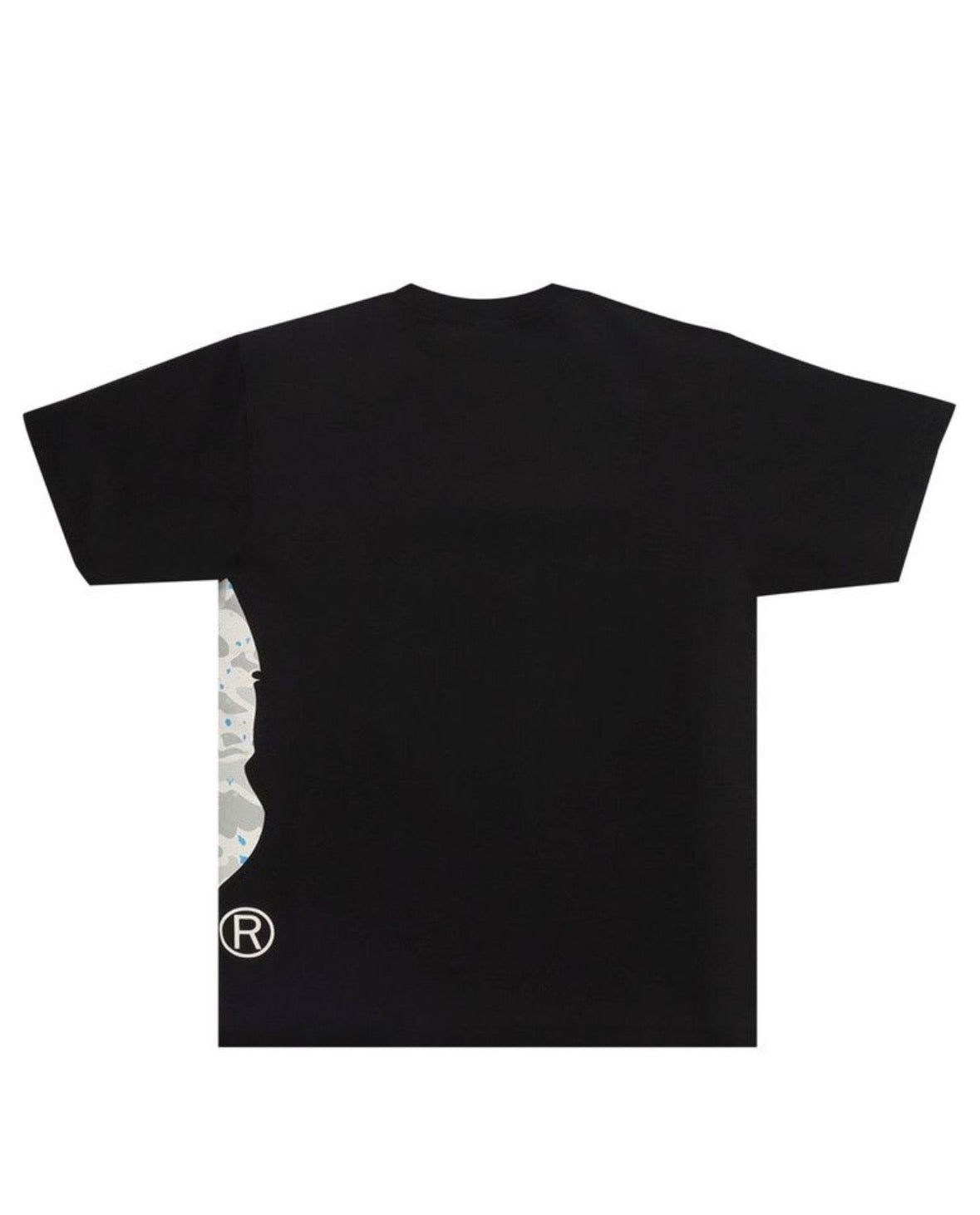Bape Space Camo Side Big Ape Head T-Shirt Black