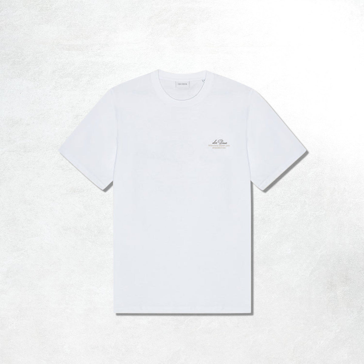 Les Deux Ben Globe T-Shirt: White