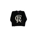 Corteiz Embroidered Knit Cardigan Jacket – Black