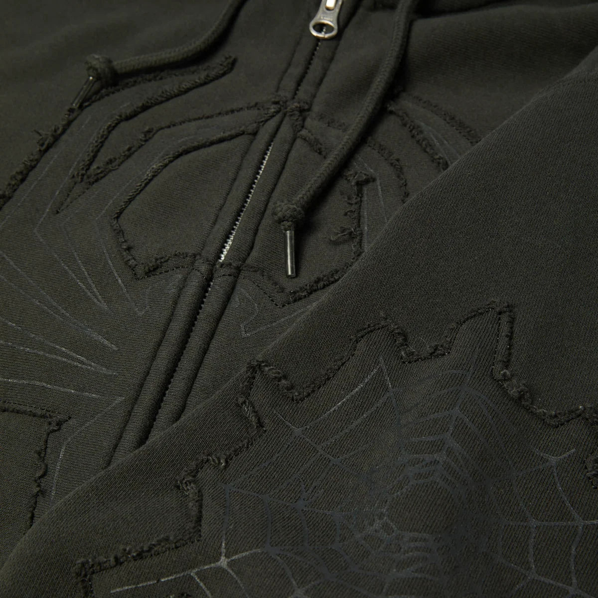 HUF Spiderman Web Full Zip Washed Hoodie