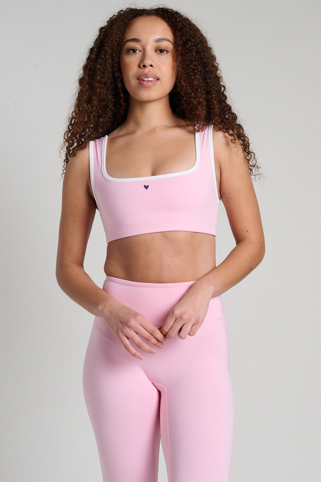 Recycled Contrast Staple Bra