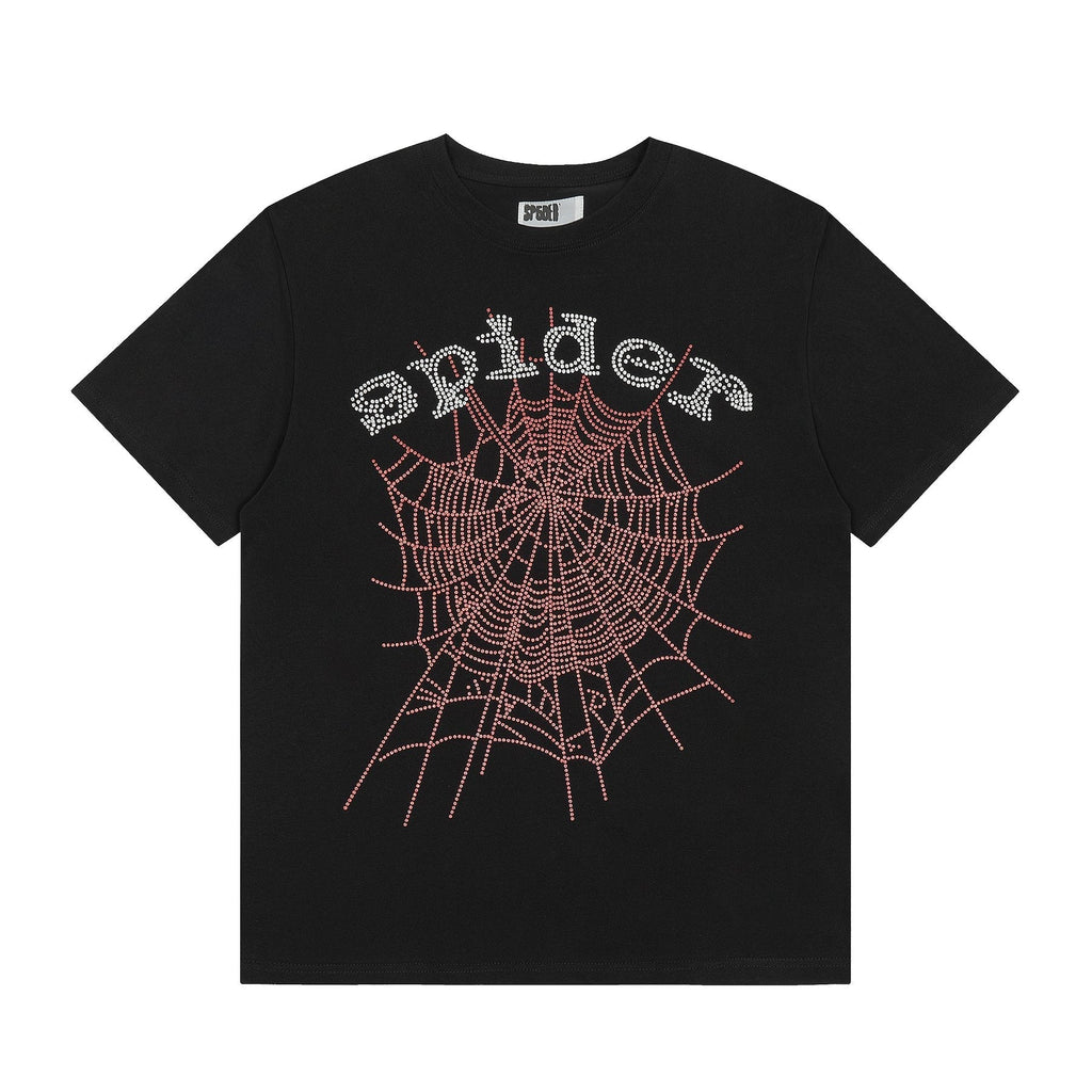 Sp5der Spider Web Graphic T-Shirt