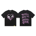 THAT'S A AWFUL LOT OF COUGH SYRUP Purple Front and Back Graphic T-Shirt
