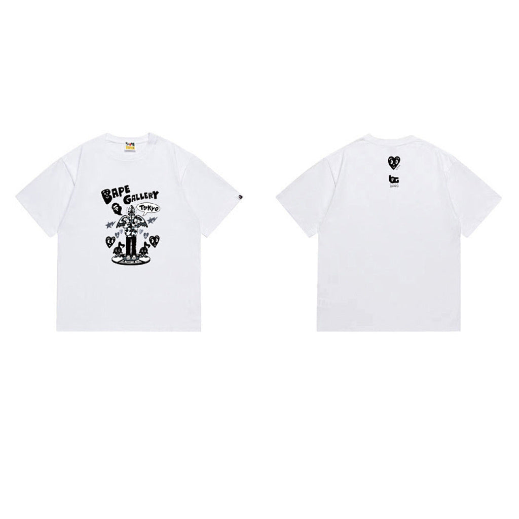 BAPE Ape Head Graphic Streetwear T-Shirt