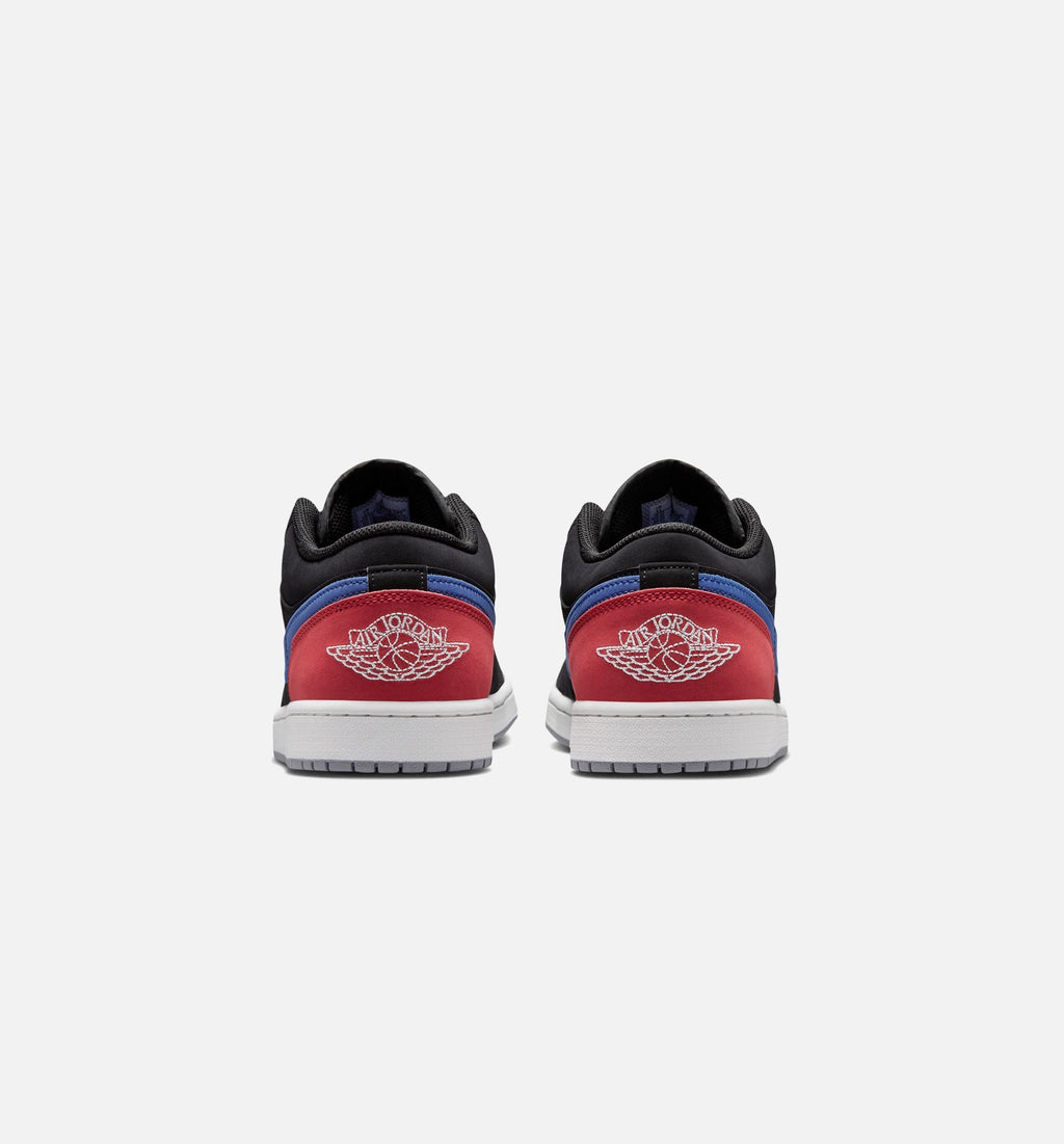 Air Jordan 1 Low Black & True Blue Men’s Shoes