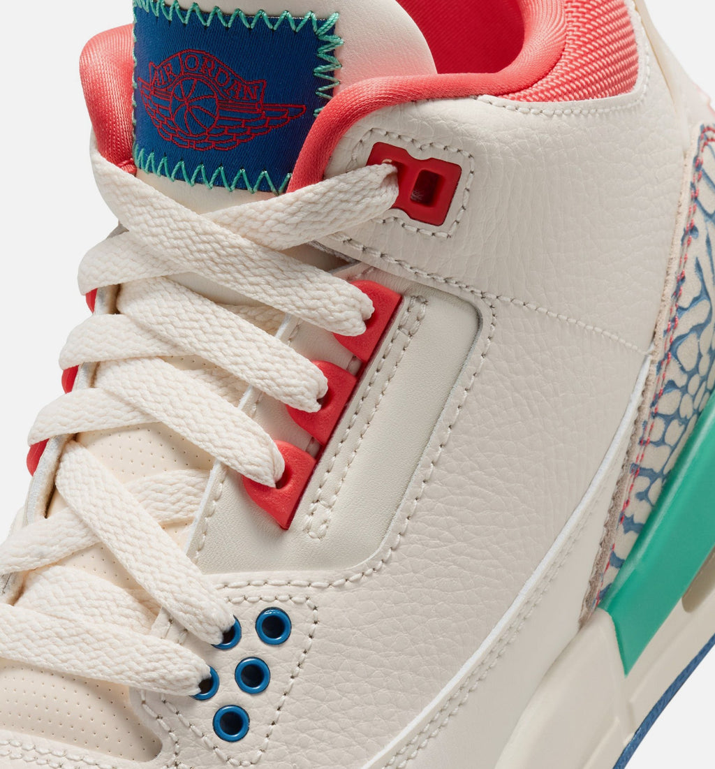 Air Jordan 3 Retro Play Your Way Grade School Lifestyle Shoe