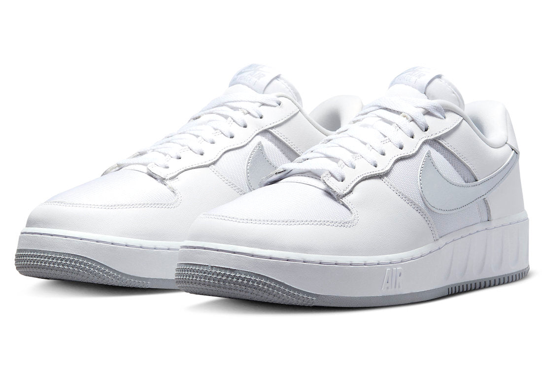 Men's Nike Air Force 1 Low Unity White/Silver-Pure Platinum (FD0937 100)