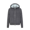 Dior Cashmere Hooded Jacket Grey