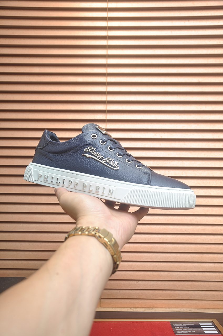 Philipp Plein Low-Top Lace-Up Sneakers