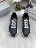 Prada Black Low-Top Sneakers