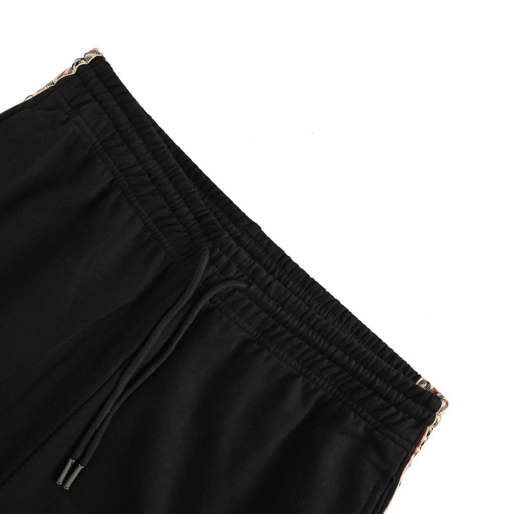 Burberry BBR Side Diamond Check Tape Track Pants